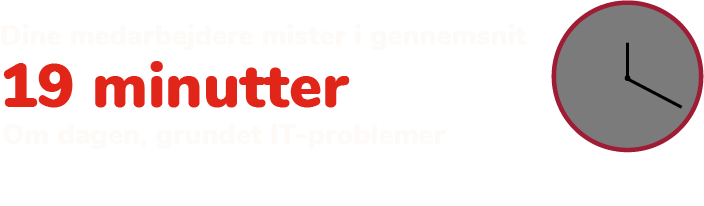 Illustrativ tekst om IT-problemer