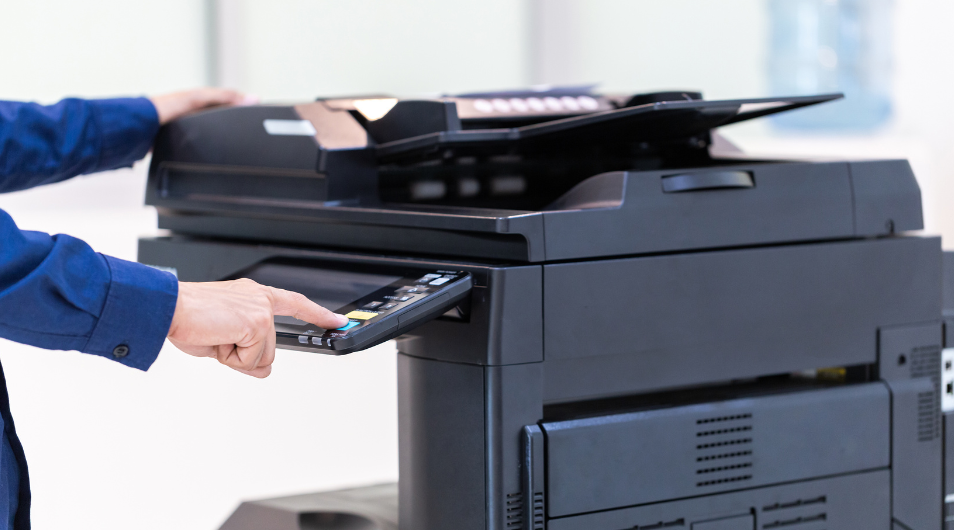 IT-problem i form af ikke fungerene printer